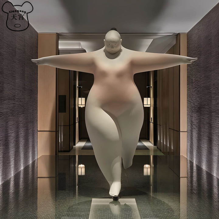 Feyora Art Deco Sculpture – Modern Resin Art Decoration