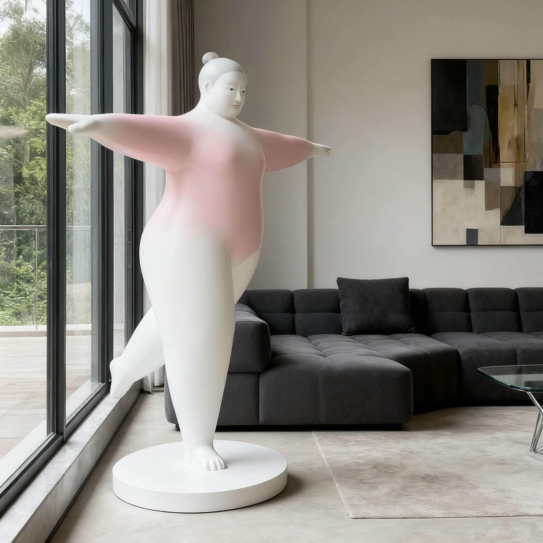 Feyora Art Deco Sculpture – Modern Resin Art Decoration