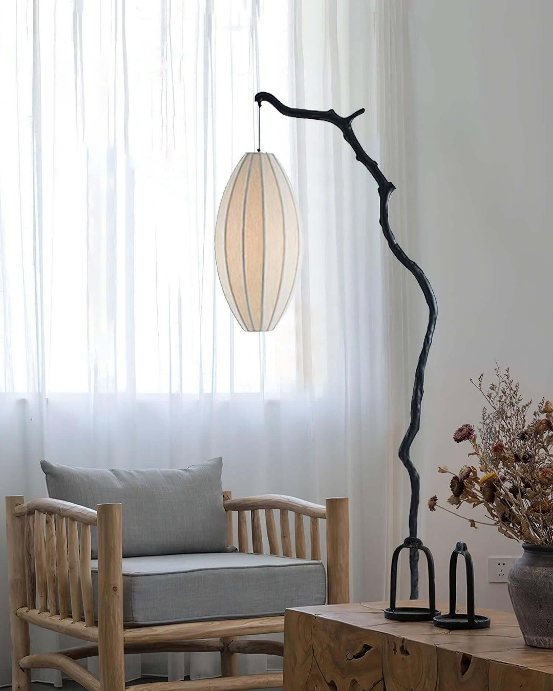 Fghjkl Tree Floor Lamp – Retro Stylish Creative Branch
