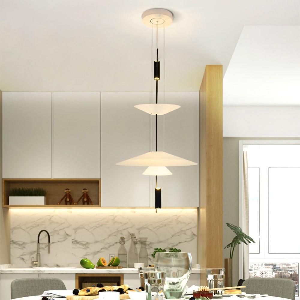 Flamingo Chandelier – Modern LED Pendant Light in Multiple Finishes | Vinlighting | Vinlighting