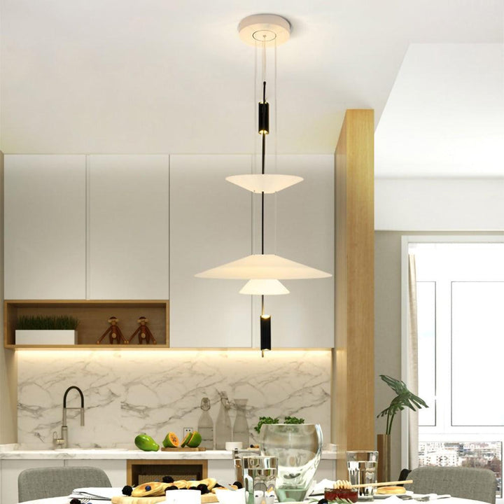 Flamingo Chandelier – Modern LED Pendant Light in Multiple Finishes | Vinlighting | Vinlighting