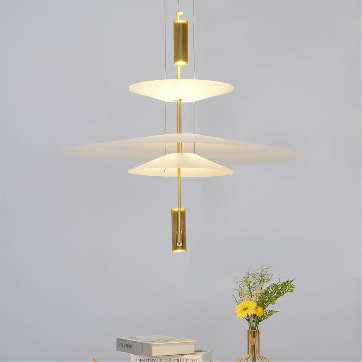 Flamingo Chandelier – Modern LED Pendant Light in Multiple Finishes | Vinlighting | Vinlighting