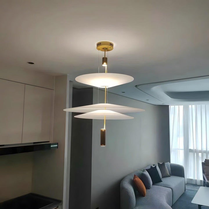 Flamingo Chandelier – Modern LED Pendant Light in Multiple Finishes | Vinlighting | Vinlighting