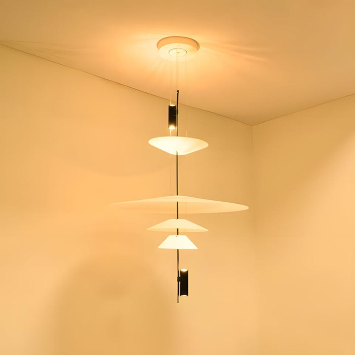 Flamingo Chandelier – Modern LED Pendant Light in Multiple Finishes | Vinlighting | Vinlighting