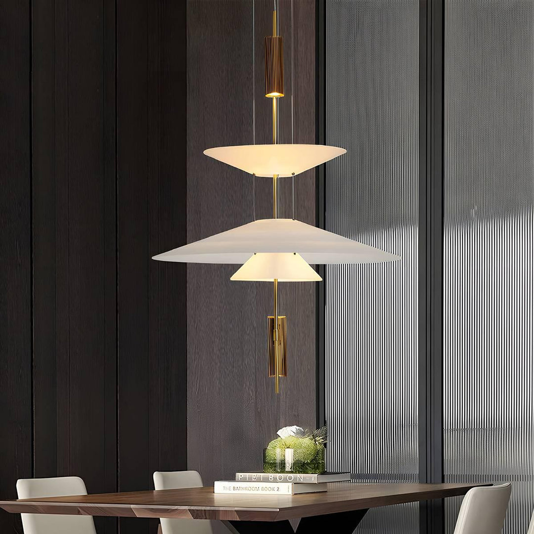 Flamingo Chandelier – Modern LED Pendant Light in Multiple Finishes | Vinlighting | Vinlighting