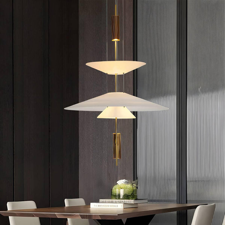 Flamingo Chandelier – Modern LED Pendant Light in Multiple Finishes | Vinlighting | Vinlighting
