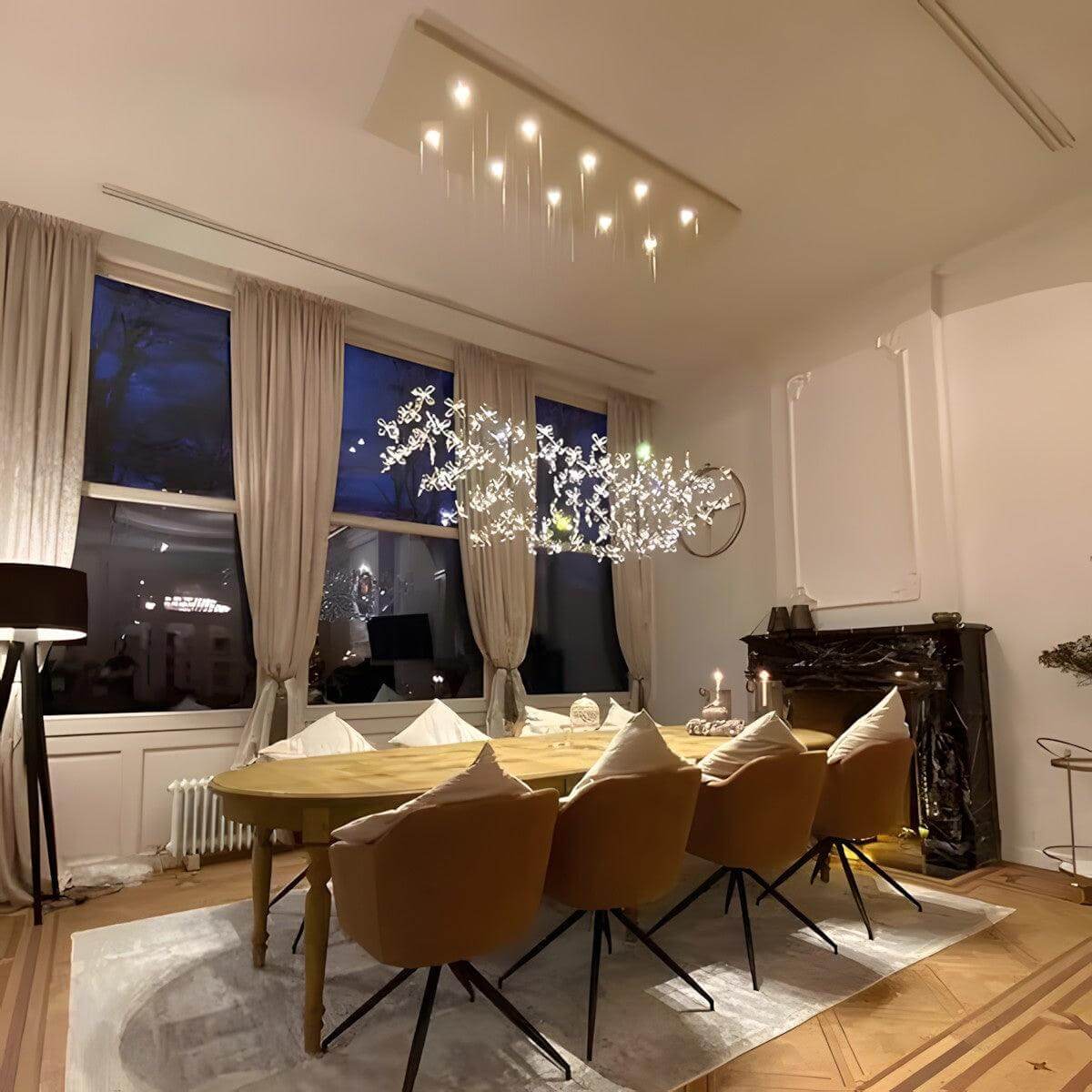 Floating Butterfly Chandelier – Crystal Elegance with Stunning