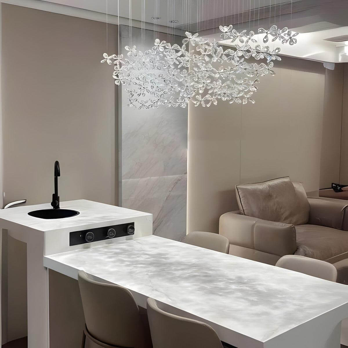 Floating Butterfly Chandelier – Crystal Elegance with Stunning