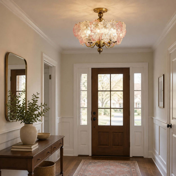 Floravine Ceiling Lamp - Vintage Glass Ceiling Light for Bedroom | Vinlighting
