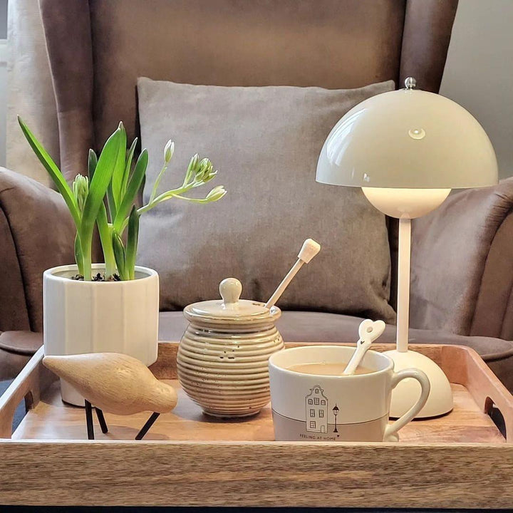 Flowerpot Charging Table Lamp -Rechargeable & Portable | Vinlighting | Vinlighting | Vinlighting