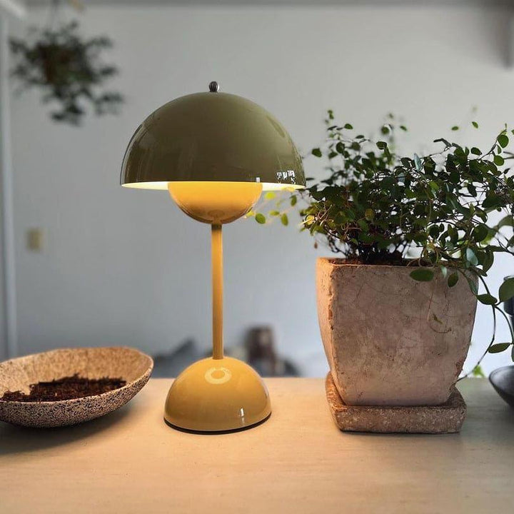 Flowerpot Charging Table Lamp -Rechargeable & Portable | Vinlighting | Vinlighting | Vinlighting