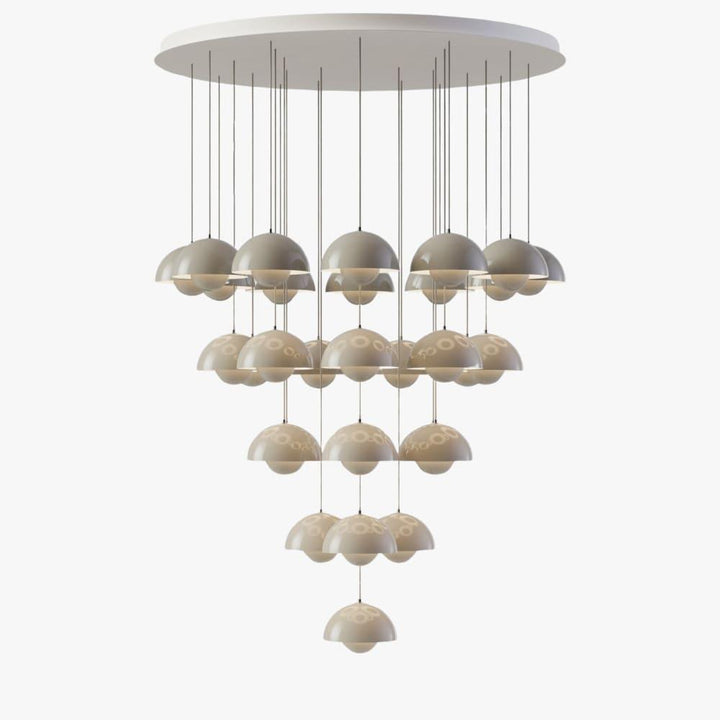 Flowerpot Combination Chandelier - High Ceiling Modern Lighting | Vinlighting | Vinlighting