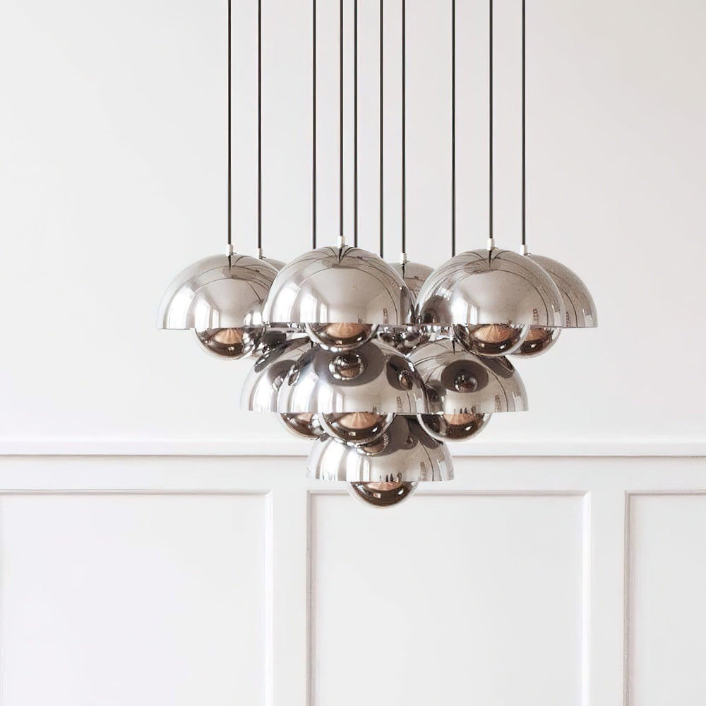 Flowerpot Combination Chandelier - High Ceiling Modern Lighting | Vinlighting | Vinlighting