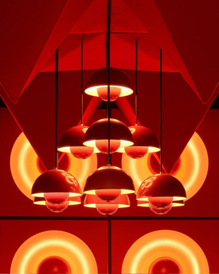 Flowerpot Combination Chandelier - High Ceiling Modern Lighting | Vinlighting | Vinlighting