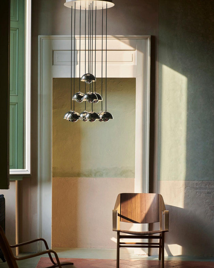 Flowerpot Combination Chandelier - High Ceiling Modern Lighting | Vinlighting | Vinlighting
