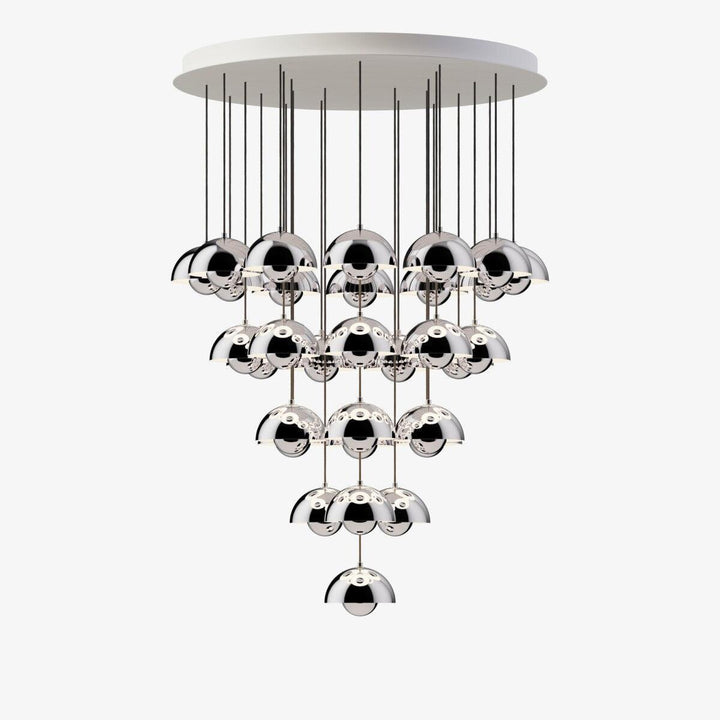 Flowerpot Combination Chandelier - High Ceiling Modern Lighting | Vinlighting | Vinlighting