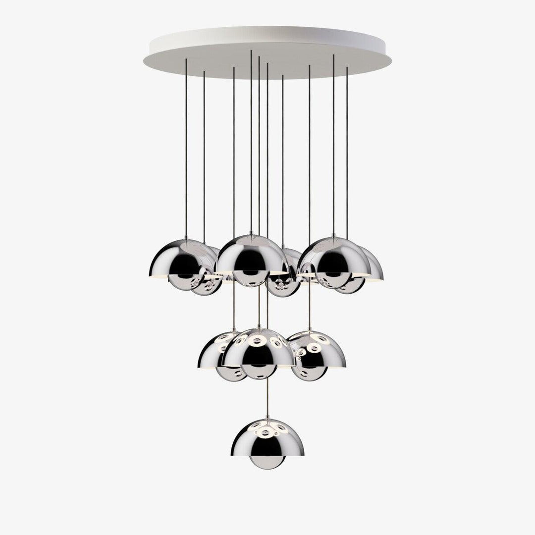 Flowerpot Combination Chandelier - High Ceiling Modern Lighting | Vinlighting | Vinlighting