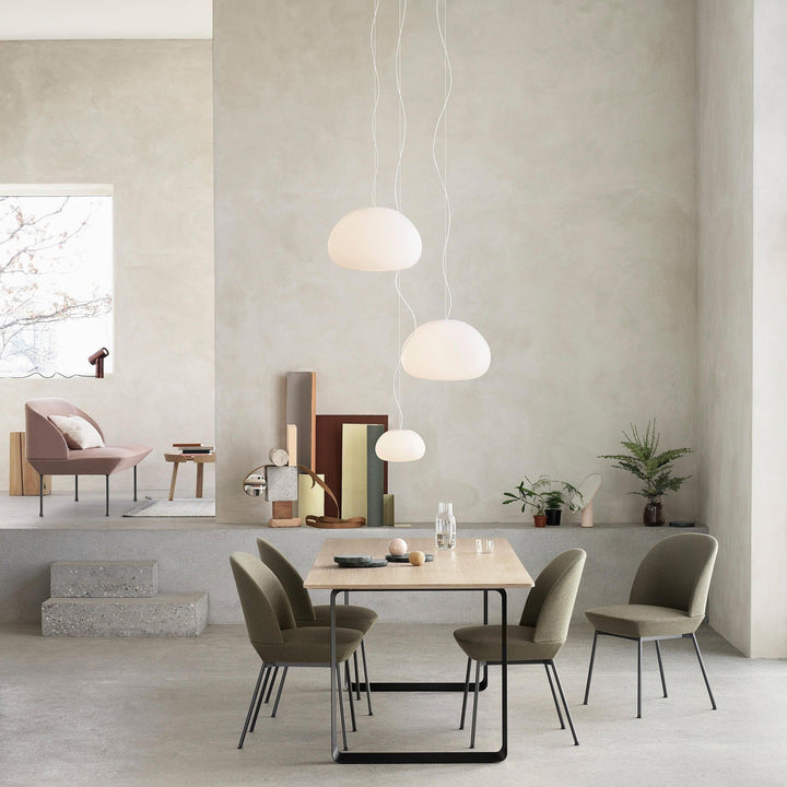 Fluid Pendant Lamp – Simple Cloud Shape Modern Glass Chandelier | Vinlighting | Vinlighting
