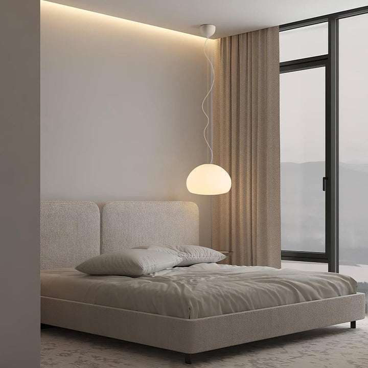 Fluid Pendant Lamp – Simple Cloud Shape Modern Glass Chandelier | Vinlighting | Vinlighting