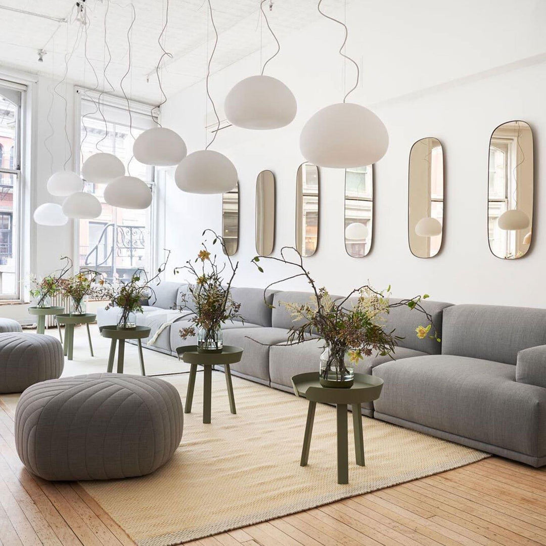 Fluid Pendant Lamp – Simple Cloud Shape Modern Glass Chandelier | Vinlighting | Vinlighting