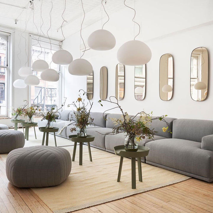Fluid Pendant Lamp – Simple Cloud Shape Modern Glass Chandelier | Vinlighting | Vinlighting