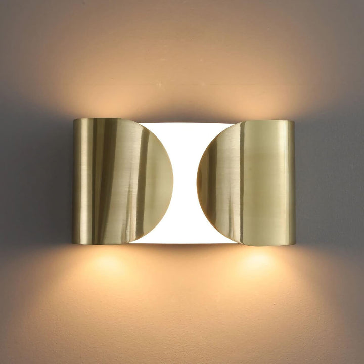Foglio Wall Lamp: Modern Chrome Sconces For Living Room | Vinlighting | Vinlighting