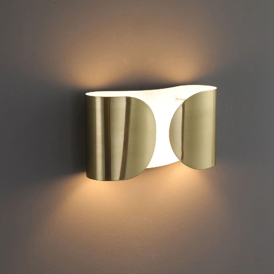 Foglio Wall Lamp: Modern Chrome Sconces For Living Room | Vinlighting | Vinlighting