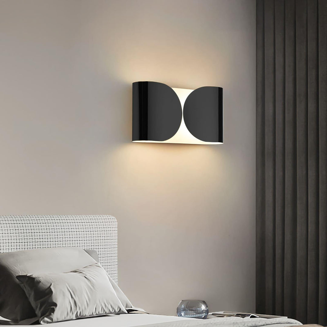 Foglio Wall Lamp: Modern Chrome Sconces For Living Room | Vinlighting | Vinlighting