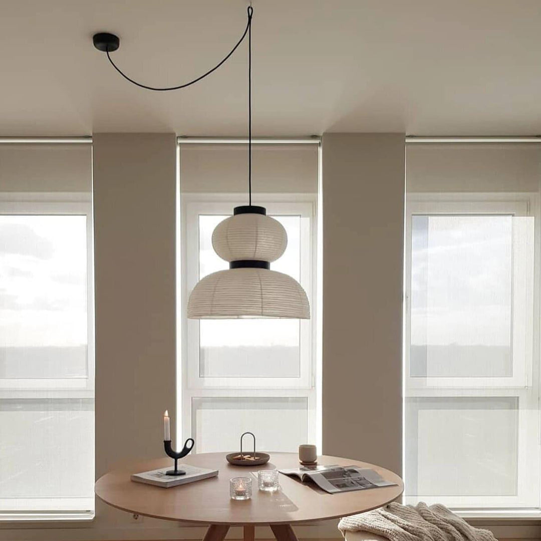 Formakami Pendant Light | Mid Century Lantern | Hanging Paper Lamp | Vinlighting | Vinlighting
