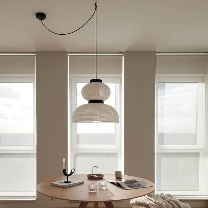 Formakami Pendant Light | Mid Century Lantern | Hanging Paper Lamp | Vinlighting | Vinlighting