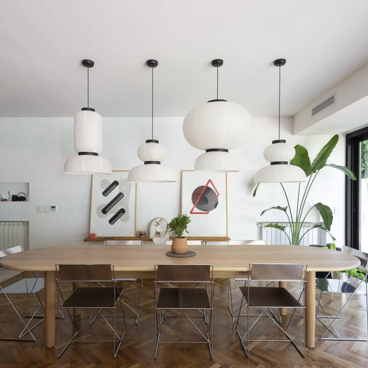 Formakami Pendant Light | Mid Century Lantern | Hanging Paper Lamp | Vinlighting | Vinlighting