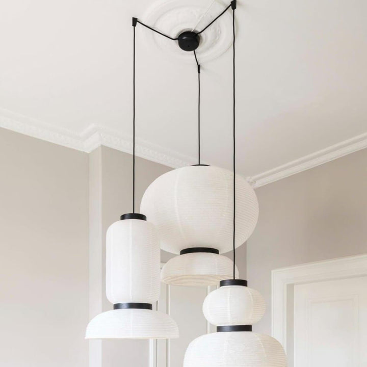 Formakami Pendant Light | Mid Century Lantern | Hanging Paper Lamp | Vinlighting | Vinlighting