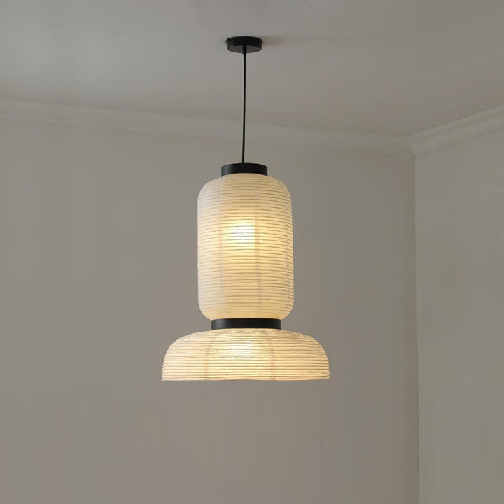 Formakami Pendant Light | Mid Century Lantern | Hanging Paper Lamp | Vinlighting | Vinlighting