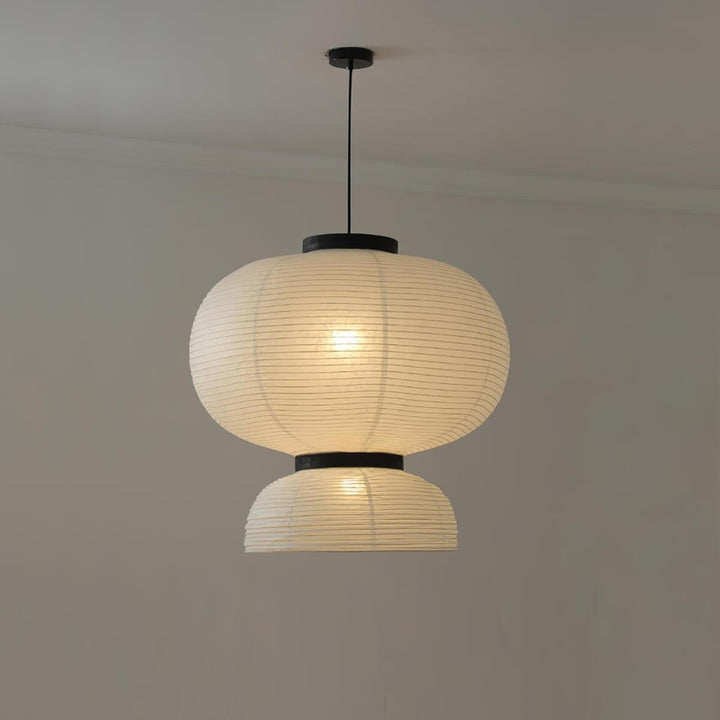 Formakami Pendant Light | Mid Century Lantern | Hanging Paper Lamp | Vinlighting | Vinlighting