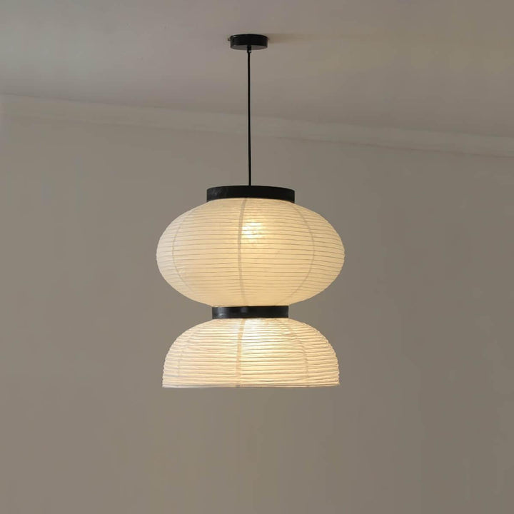 Formakami Pendant Light | Mid Century Lantern | Hanging Paper Lamp | Vinlighting | Vinlighting