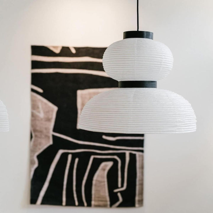Formakami Pendant Light | Mid Century Lantern | Hanging Paper Lamp | Vinlighting | Vinlighting