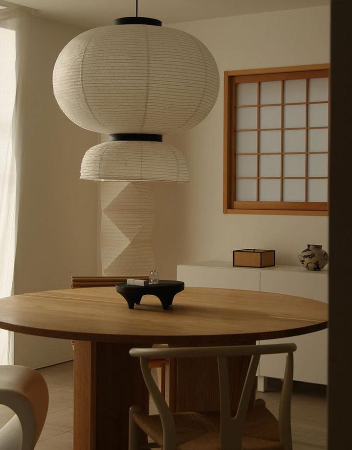 Formakami Pendant Light | Mid Century Lantern | Hanging Paper Lamp | Vinlighting | Vinlighting