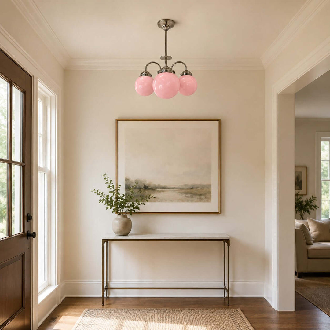 Foster Chandelier – Mid Century Glass Dining Room Chandelier | Vinlighting