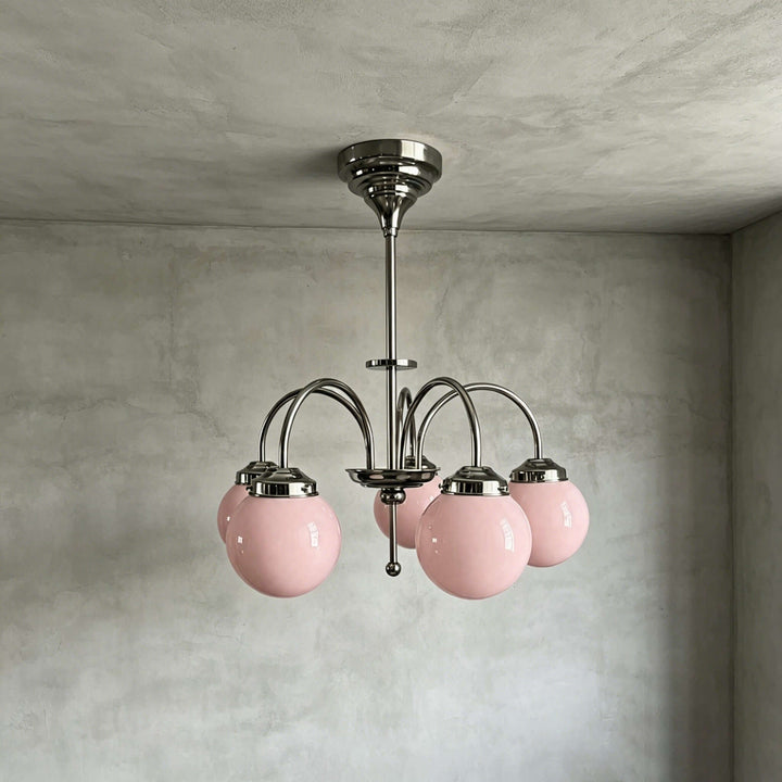 Foster Chandelier – Mid Century Glass Dining Room Chandelier | Vinlighting