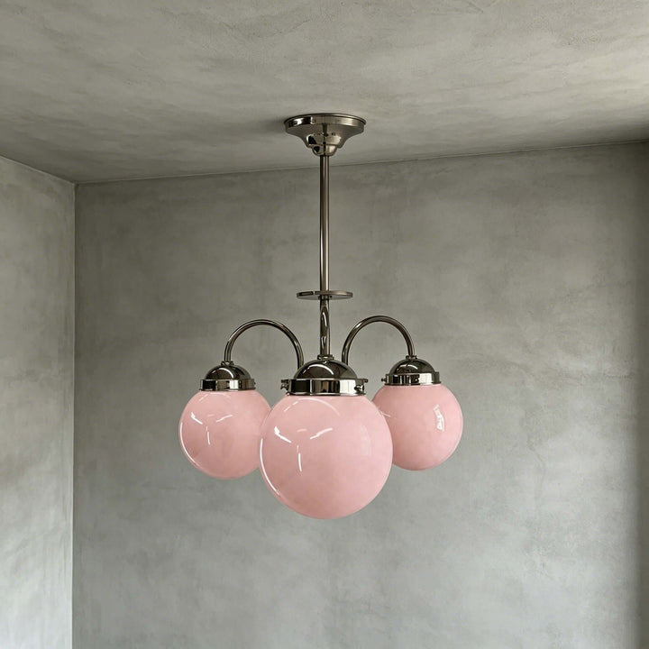 Foster Chandelier – Mid Century Glass Dining Room Chandelier | Vinlighting