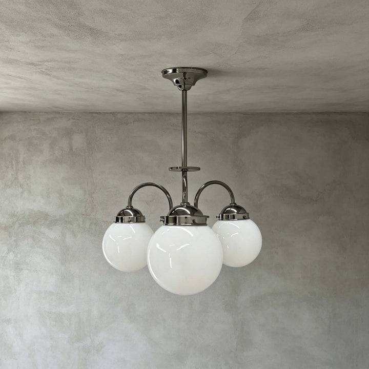 Foster Chandelier – Mid Century Glass Dining Room Chandelier | Vinlighting