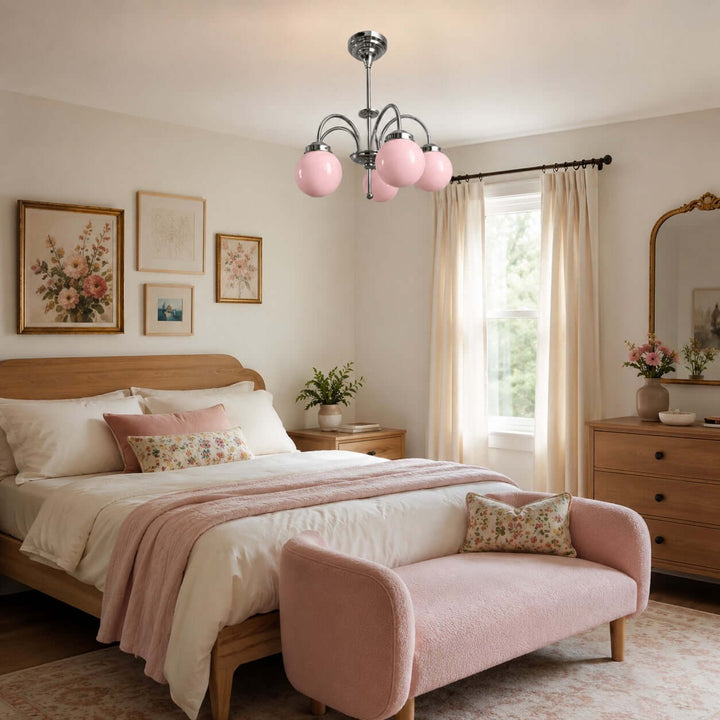 Foster Chandelier – Mid Century Glass Dining Room Chandelier | Vinlighting