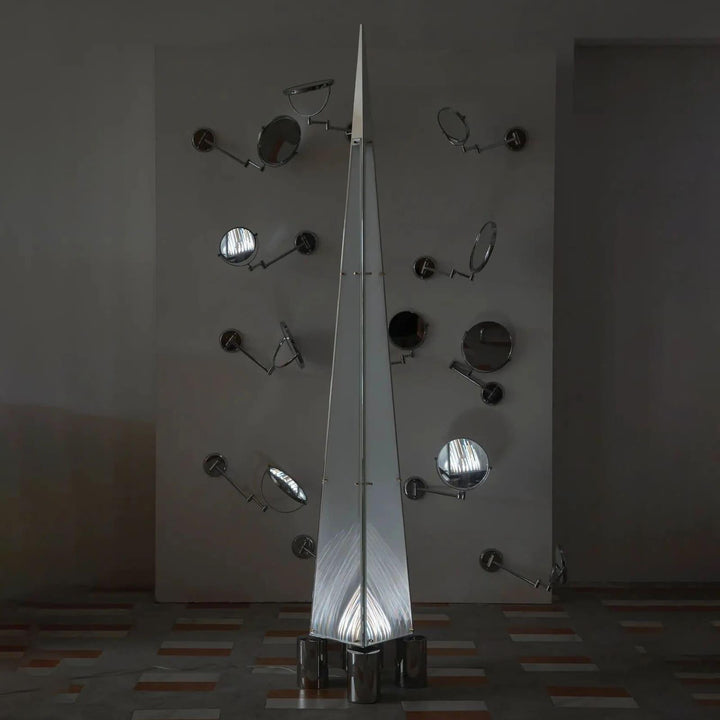 Fragment Floor Lamp - Gothic Inspired Glass, Elegant Lighting Design | Vinlighting | Vinlighting