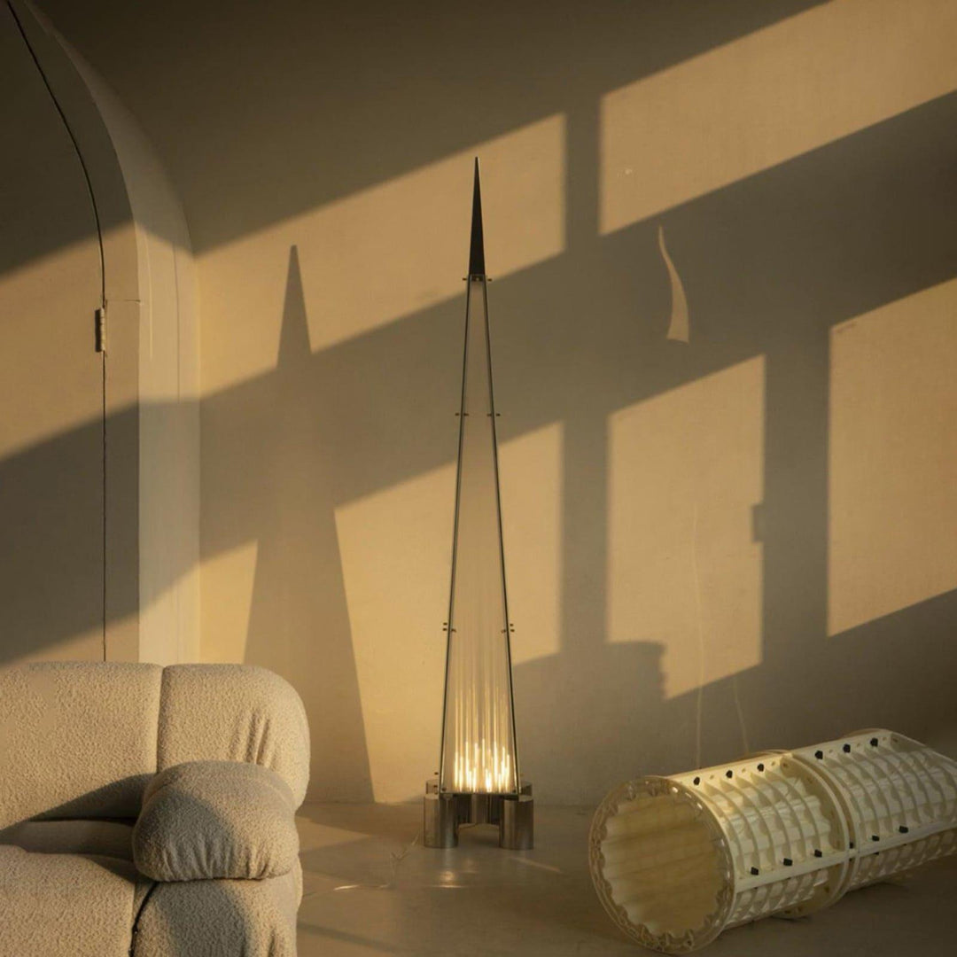 Fragment Floor Lamp - Gothic Inspired Glass, Elegant Lighting Design | Vinlighting | Vinlighting