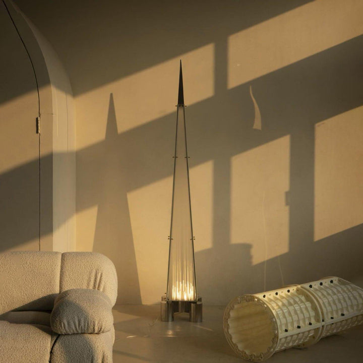 Fragment Floor Lamp - Gothic Inspired Glass, Elegant Lighting Design | Vinlighting | Vinlighting