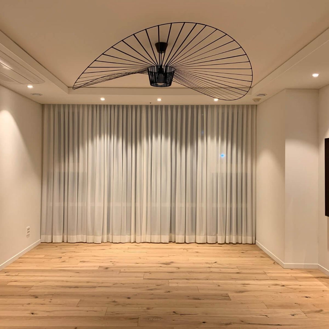 French Vertigo Fiberglass Chandelier - Modern Art Deco Vintage Light | Vinlighting | Vinlighting