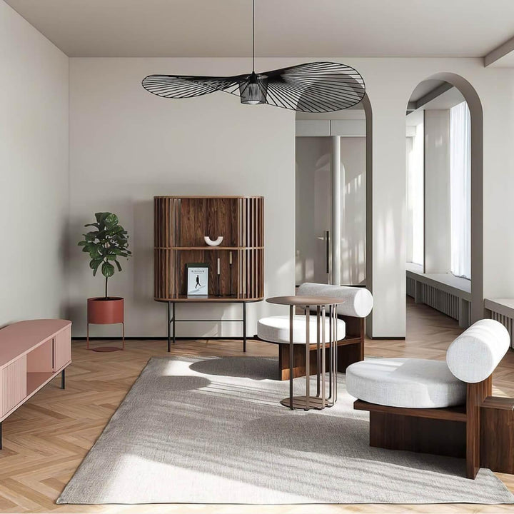 French Vertigo Fiberglass Chandelier - Modern Art Deco Vintage Light | Vinlighting | Vinlighting
