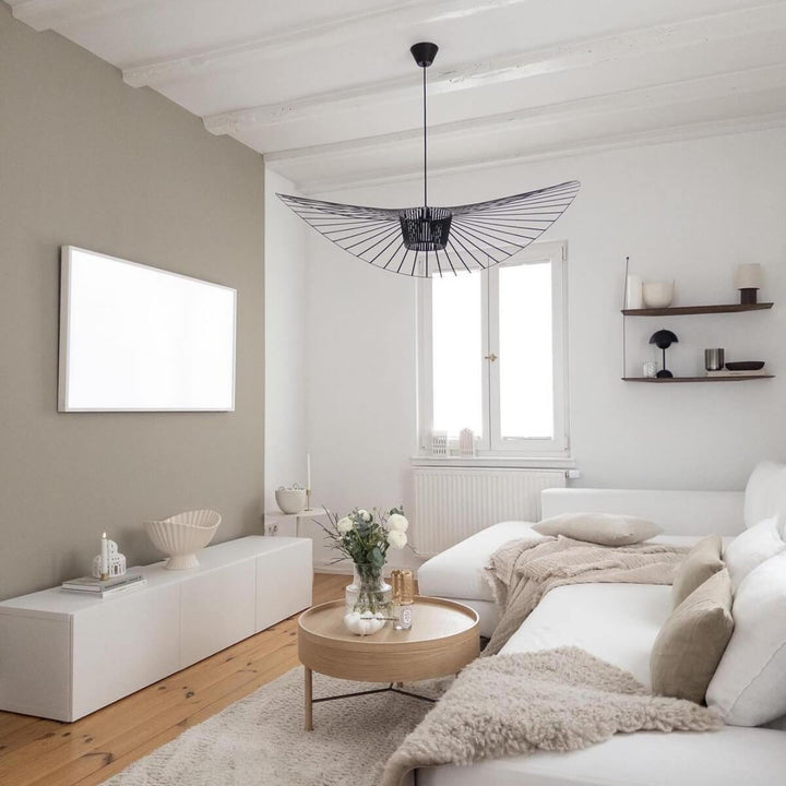 French Vertigo Fiberglass Chandelier - Modern Art Deco Vintage Light | Vinlighting | Vinlighting