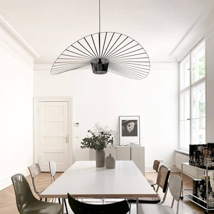 French Vertigo Fiberglass Chandelier Modern Vintage Light | Vinlighting | Vinlighting
