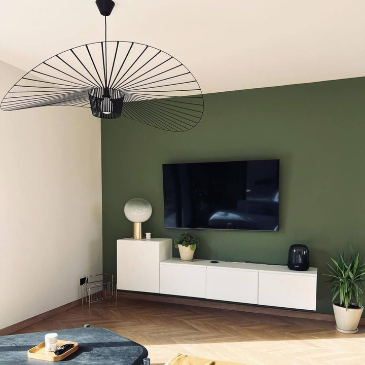French Vertigo Fiberglass Chandelier Modern Vintage Light | Vinlighting | Vinlighting